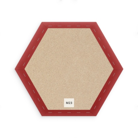 35x40 cm Czerwony Magic Velvet Panel Tapicerowany