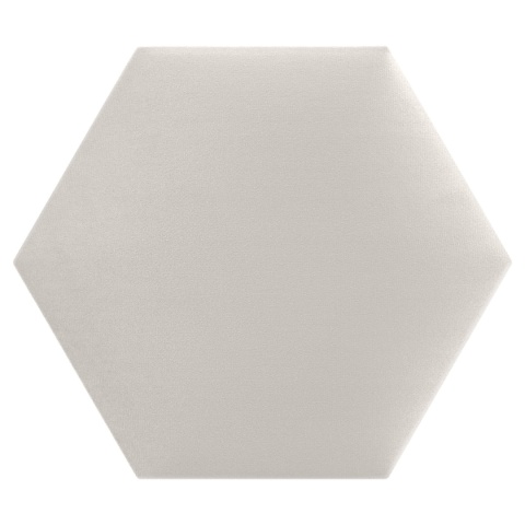 35x40 cm Kremowy Welur Panel Tapicerowany