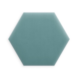 35x40 cm Lazurowy Magic Velvet Panel Tapicerowany