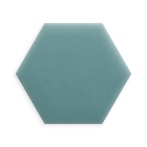 35x40 cm Lazurowy Magic Velvet Panel Tapicerowany