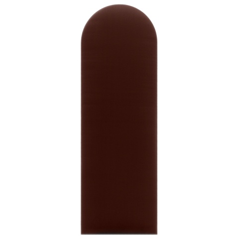 20x100 cm Bordowy Welur Panel Tapicerowany