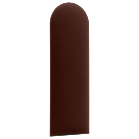 20x100 cm Bordowy Welur Panel Tapicerowany