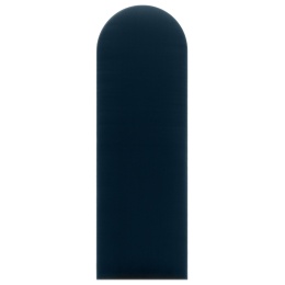 20x100 cm Granatowy Welur Panel Tapicerowany