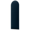 20x100 cm Granatowy Welur Panel Tapicerowany