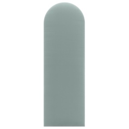 20x100 cm Miętowy Welur Panel Tapicerowany