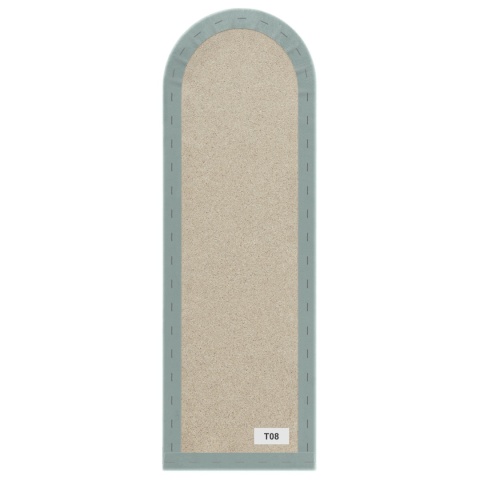20x100 cm Miętowy Welur Panel Tapicerowany 20x100 cm Miętowy Welur Panel Tapicerowany