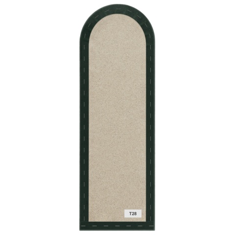 20x60 cm Butelkowa Zieleń Welur Panel Tapicerowany
