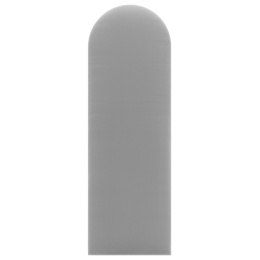 20x60 cm Jasny Szary Welur Panel Tapicerowany