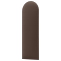 20x80 cm Brązowy Welur Panel Tapicerowany