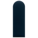 20x80 cm Granatowy Welur Panel Tapicerowany