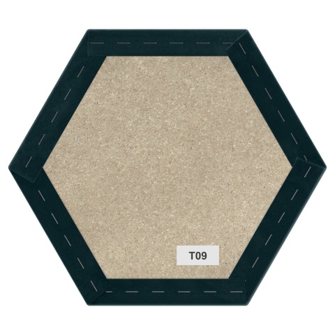 26x30 cm Turkusowy Welur Panel Tapicerowany