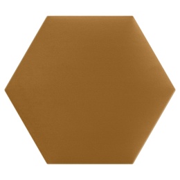 26x30 cm Żółty Welur Panel Tapicerowany