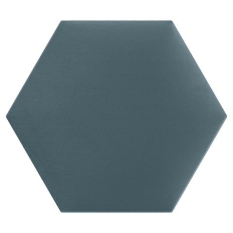 30x26 cm Morski Welur Panel Tapicerowany