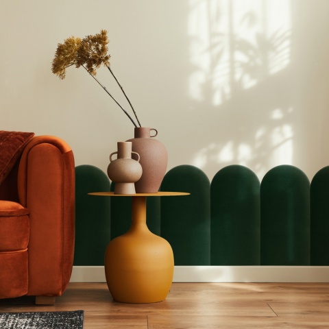 30x60 cm Butelkowa Zieleń Welur Panel Tapicerowany