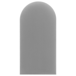 30x60 cm Jasny Szary Welur Panel Tapicerowany