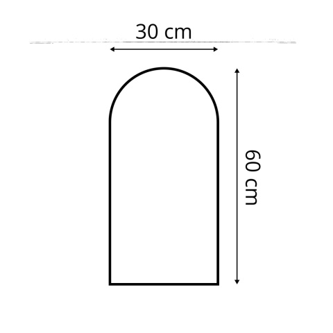 30x60 cm Kremowy Welur Panel Tapicerowany 30x60 cm Kremowy Welur Panel Tapicerowany