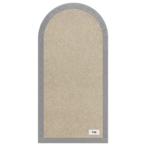 30x80 cm Jasny Szary Welur Panel Tapicerowany 30x80 cm Jasny Szary Welur Panel Tapicerowany