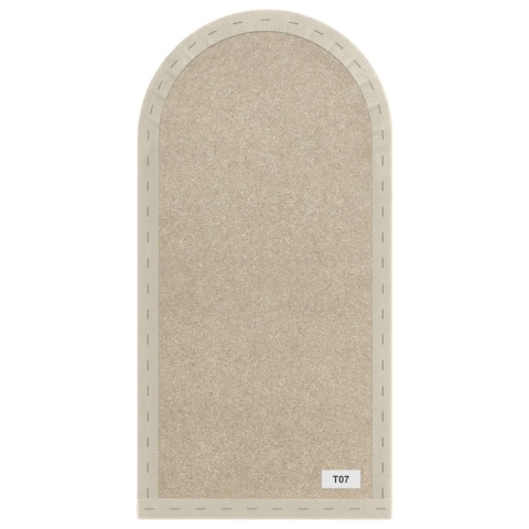 30x80 cm Kremowy Welur Panel Tapicerowany 30x80 cm Kremowy Welur Panel Tapicerowany