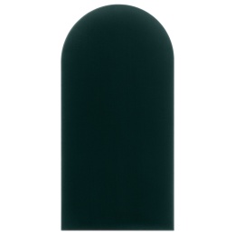 30x80 cm Turkusowy Welur Panel Tapicerowany