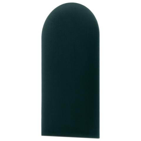 30x80 cm Turkusowy Welur Panel Tapicerowany