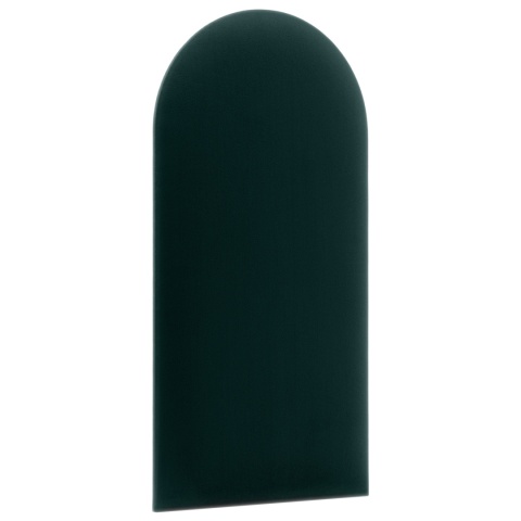 30x80 cm Turkusowy Welur Panel Tapicerowany