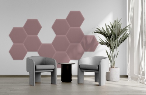 35x40 cm Różowy Magic Velvet Panel Tapicerowany