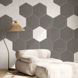 35x40 cm Szary Magic Velvet Panel Tapicerowany