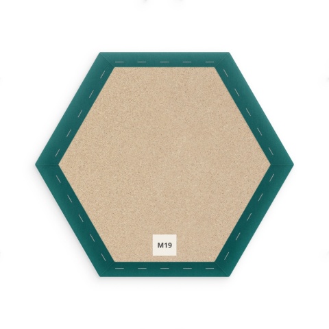 35x40 cm Turkusowy Magic Velvet Panel Tapicerowany