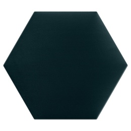 35x40 cm Turkusowy Welur Panel Tapicerowany